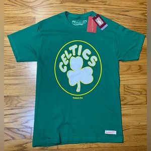 Mitchell & Ness Kelly Green Boston Celtics Hardwood Classics T-shirt Men’s Sz M